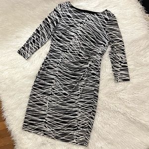 Anne Klein Black/White Dress